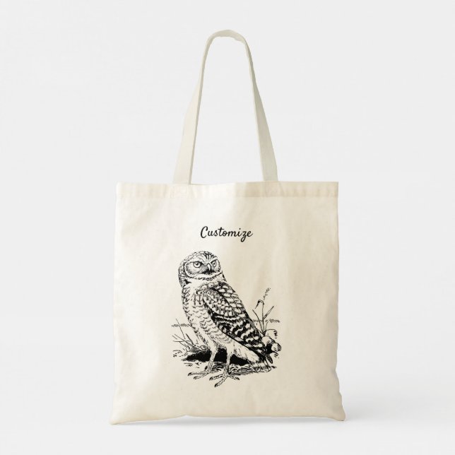 Bolsa Tote Barn Owl Thunder_Cove (Verso)