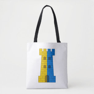 Bolsa Tote Barônia de Crachá de Dun ou Populace