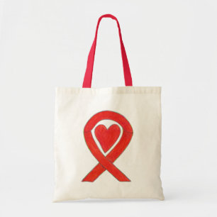 Bolsa Tote Barra de Arte Personalizada de Fita de Sensibiliza