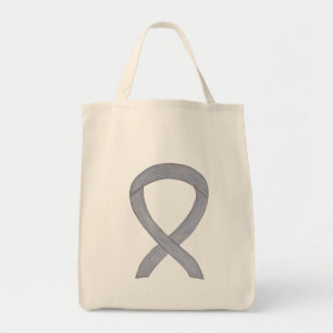 Bolsa Tote Barra de Arte Personalizada de Fita de Sensibiliza