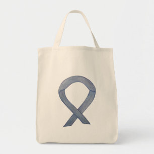 Bolsa Tote Barra de Arte Personalizada de Fita de Sensibiliza