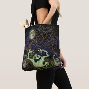 Bolsa Tote Barra de ferramentas da árvore fantasma