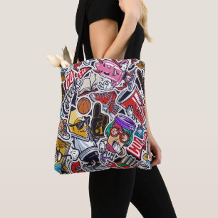 Bolsa Tote Barra de ferramentas da faculdade de cultura de Po