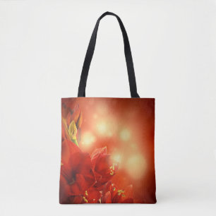 Bolsa Tote Barra de ferramentas da Rosa vermelha mística
