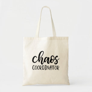 Bolsa Tote Barra de ferramentas do coordenador do caos