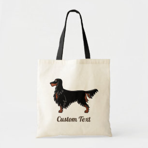 Bolsa Tote Barra de Ferramentas do Ícone do Gordon Setter