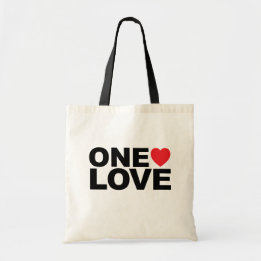 Bolsa Tote Barra de ferramentas do logotipo OneLove