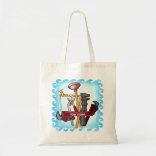 Bolsa Tote Barra de Ferramentas do Plumber
