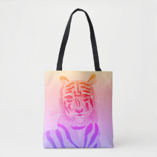 Bolsa Tote Barra de ferramentas do Tigre legal