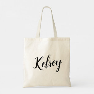 Bolsa Tote Barra de ferramentas personalizável do Design Scri