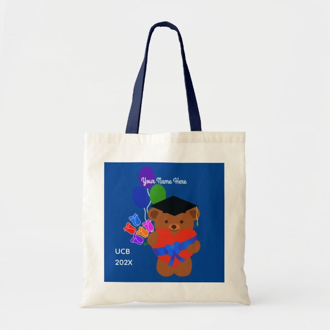 Bolsa Tote Barra de Graduação #3-2 Tote Bag (Frente)