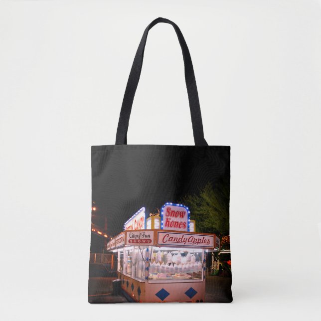 Bolsa Tote Barraca de Lanche de Carnaval (Frente)