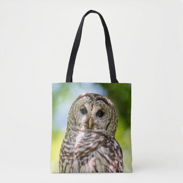 Bolsa Tote Barred Owl (Frente)