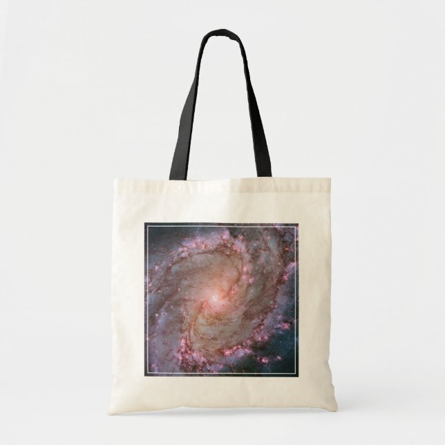 Bolsa Tote Barred Spiral Galaxy Messier 83. (Frente)