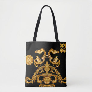 Bolsa Tote Barroco ouro, Elementos Ornamentais