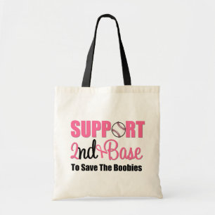Bolsa Tote Base do apoio ao cancer de mama ?a