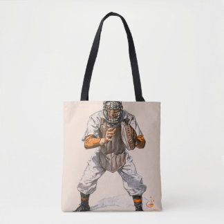 Bolsa Tote Baseball Catcher