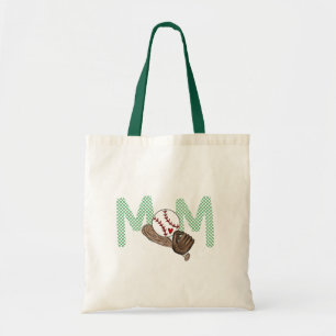 Bolsa Tote Baseball Mãe Verde Trefoil Esportes Mãe