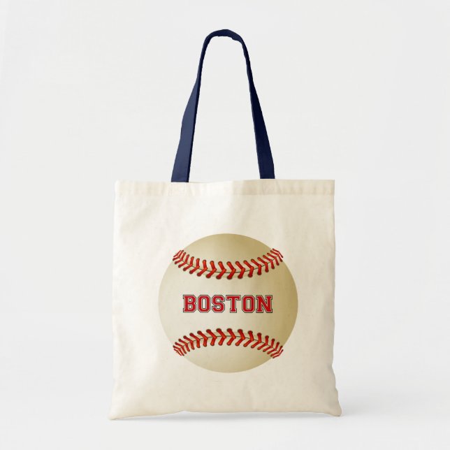 BOLSA TOTE BASEBOL DE BOSTON (Frente)