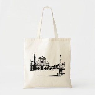 Bolsa Tote Basílica de Santa Maria Novella em Florença, Itáli