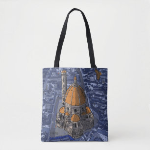 Bolsa Tote Basilica di San Lorenzo Florence Itália