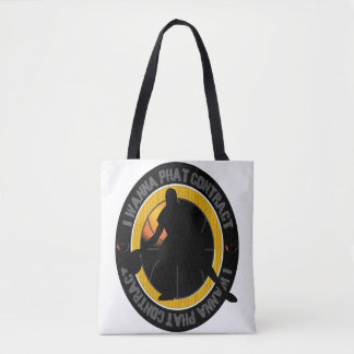 Bolsa Tote basketball logo, sports design, custom logo, baske