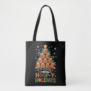 Bolsa Tote Basquete Férias de Natal Esporte de Férias