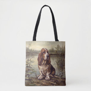 Bolsa Tote Basset Hound