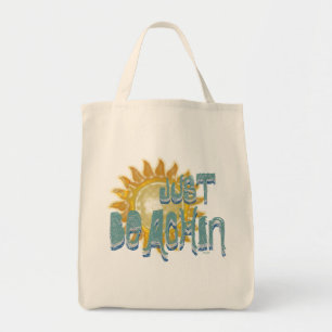 Bolsa Tote Basta BEACHIN Teal! (Sol 3D)