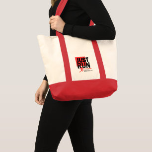 Bolsa Tote Basta Executar a Data da Corrida de Raça do Runner
