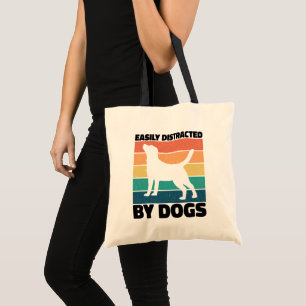 Bolsa Tote Bastante Distraído Por Cachorros Cachorros Memes D