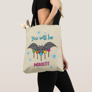 Bolsa Tote Bat Craving Lollipops - Você Será Meu