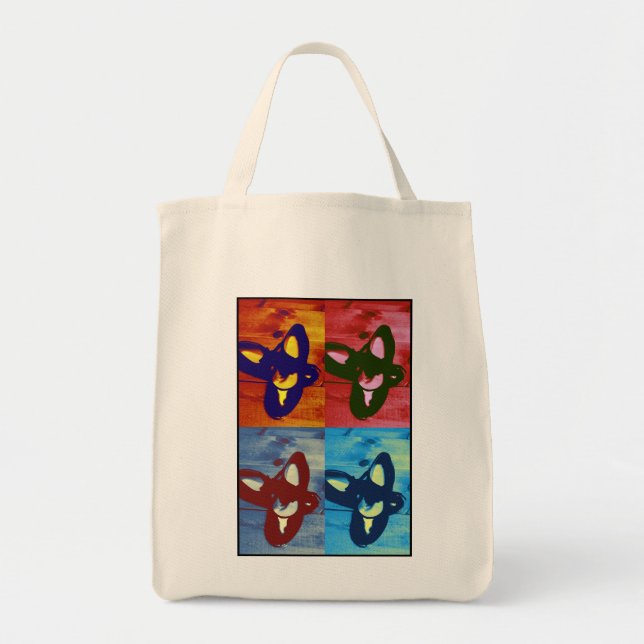 Bolsa Tote Bata o pop art dos calçados (Frente)
