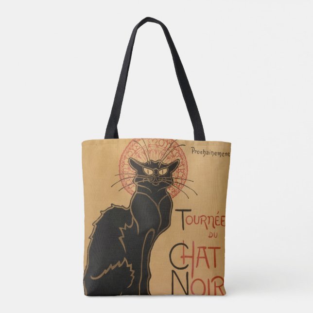 Bolsa Tote Bate-papo do Le Noir - Steinlen (Verso)