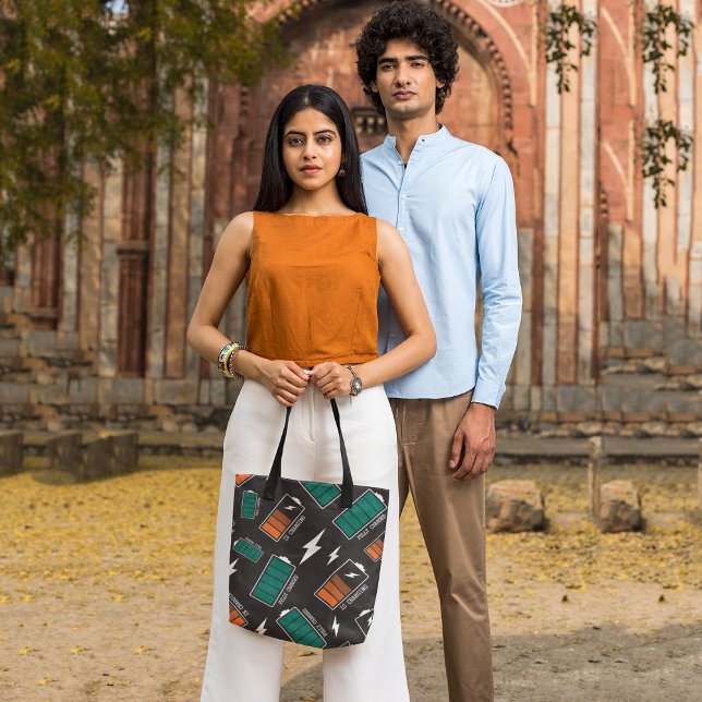 Bolsa Tote Bateria carregando (Criador carregado)