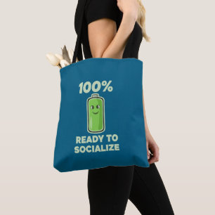 Bolsa Tote Bateria Social Divertida 100% Carga Completa - Pro