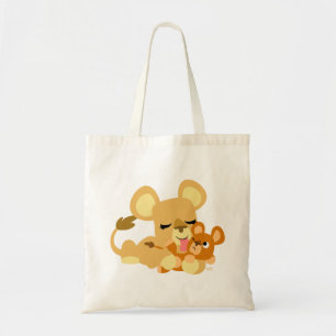 Bolsa Tote Bath do Leão de Bebê Bonito