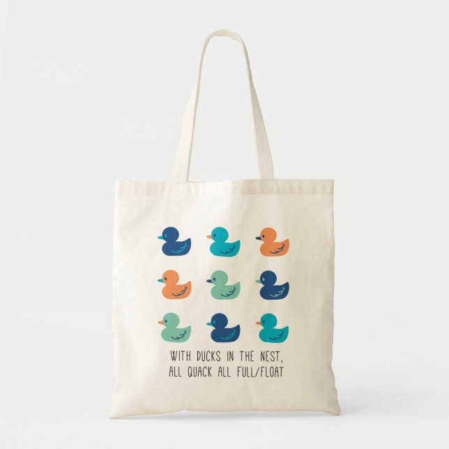 Bolsa Tote Batida de Patos - Arte II (Frente)