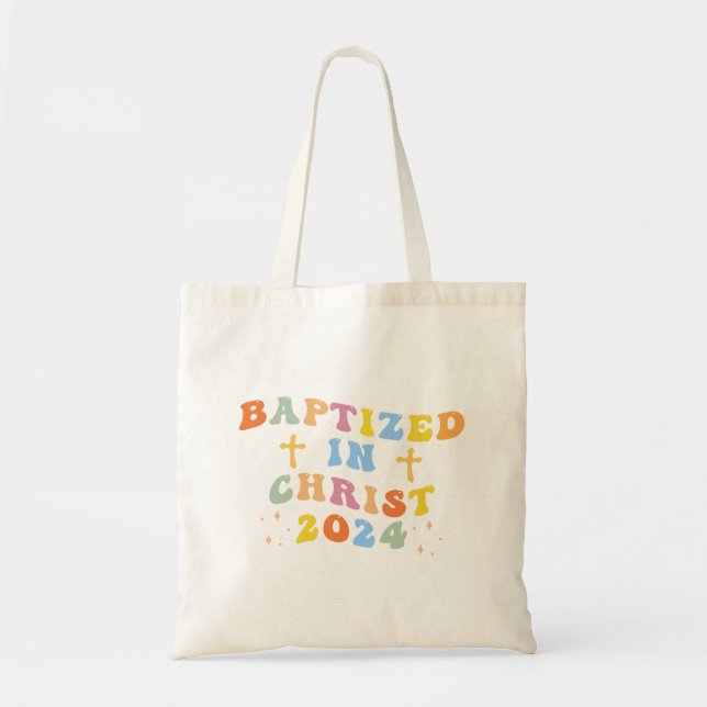 Bolsa Tote Batizado em Cristo (Frente)