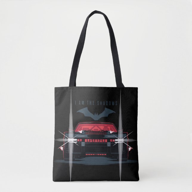 Bolsa Tote Batman Batmobile - Eu Sou As Sombras (Frente)