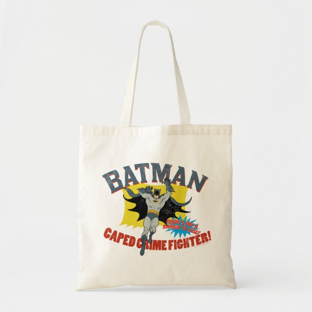 Bolsa Tote Batman Caped Crime Fighter (Frente)