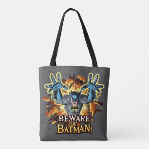 Bolsa Tote Batman  Cuidado com Batman