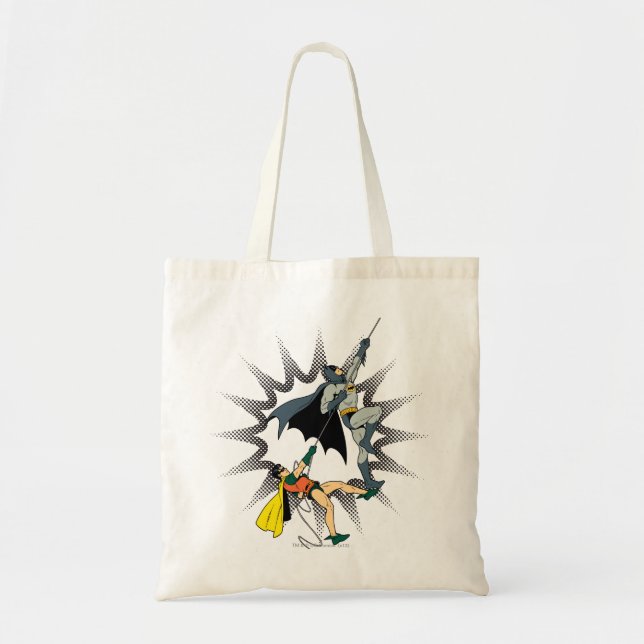 Bolsa Tote Batman E Robin Climb (Frente)