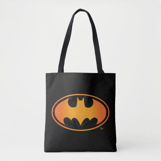 Bolsa Tote Batman | Logotipo Web Halloween (Frente)