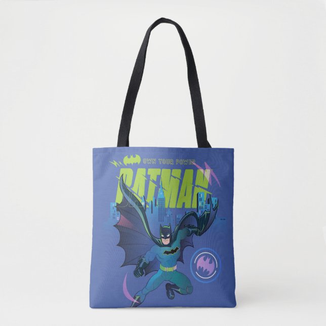 Bolsa Tote Batman "Own Your Power" City Graphic (Frente)