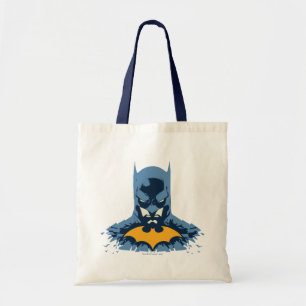 Bolsa Tote Batman Quebrado Com Logótipo Dourado