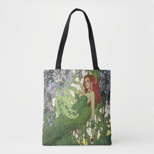 Bolsa Tote Batman Rebirth Poison Ivy Cover Illustration (Frente)
