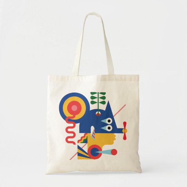 Bolsa Tote Batmouse3 - Awahab Artista oficial Merch (Frente)