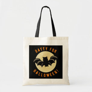 Bolsa Tote Batty para o Halloween! Marca de Tote