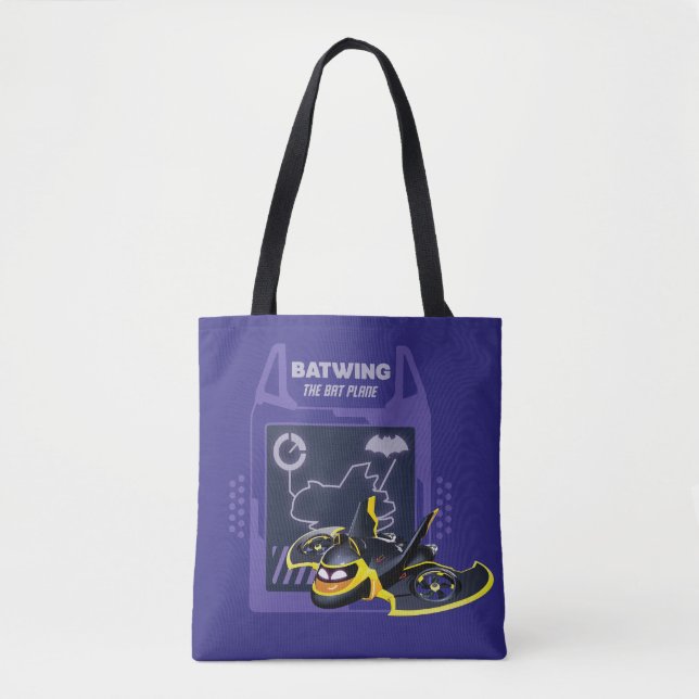Bolsa Tote BatWheels™ Batwing - O Plano Bat (Frente)
